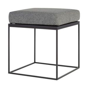 Sivá čalúnená stolička Feo – noo.ma vyobraziť