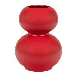 Červená keramická váza (výška 36 cm) Tuga – noo.ma vyobraziť
