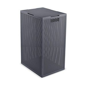 Tmavosivý kôš na bielizeň z recyklovaného plastu 60 l Kaya – Curver vyobraziť