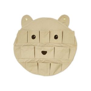 Svetlohnedý látkový detský organizér na hračky 50x5x50 cm Bear – Cam Cam Copenhagen vyobraziť