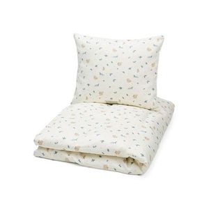 Krémovobiela detská obliečka do postieľky z bio bavlny 100x140 cm Blueberries – Cam Cam Copenhagen vyobraziť