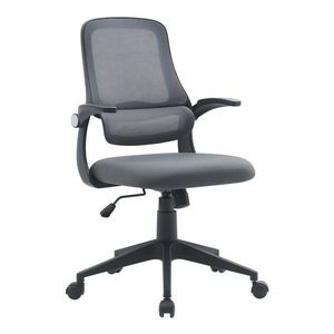 Sivá čalúnená kancelárska stolička Gilmore – Yes Everyday vyobraziť