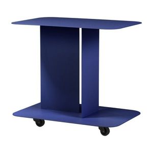 Kovový servírovací stolík na kolieskach 40x60 cm HO – noo.ma vyobraziť