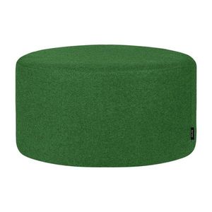 Zelený vlnený taburet Folk – noo.ma vyobraziť