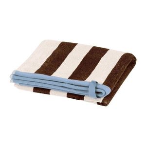 Hnedý/krémovobiely froté bavlnený uterák 50x80 cm Gobo – noo.ma vyobraziť