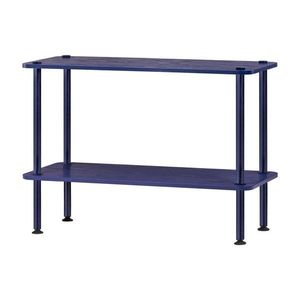 Modrý regál v dekore duba 80x54, 5x35 cm Teidi – noo.ma vyobraziť