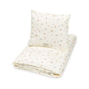 Svetložltá detská obliečka do postieľky z bio bavlny 100x140 cm Vintage Toys – Cam Cam Copenhagen vyobraziť