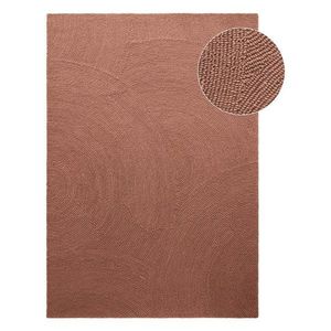 Ručne tkaný vlnený koberec v terakotovej farbe 160x230 cm Calmio – Hanse Home vyobraziť