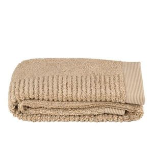 Béžový froté bavlnený uterák 50x100 cm Classic – Zone vyobraziť