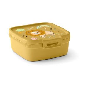Žltý plastový detský desiatový box – Curver vyobraziť