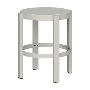 Svetlosivá oceľová stolička Doon – noo.ma vyobraziť