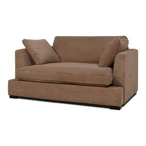 Svetlohnedé menčestrové kreslo Mobby – Scandic vyobraziť