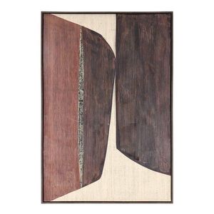 Tlačený/s ručne maľovanými prvkami obraz s rámom/na plátne 83x123 cm Gallery – Bizzotto vyobraziť