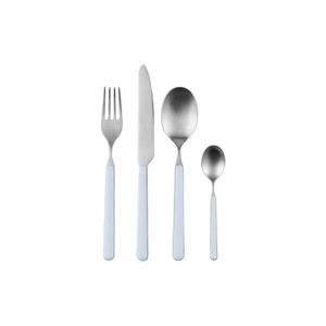 Svetlomodrý/v striebornej farbe antikoro príbor 4 ks pre 1 osobu Noli – noo.ma vyobraziť