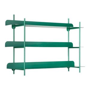 Zelená poschodová kovová polica 60 cm Cool Retro – PT LIVING vyobraziť