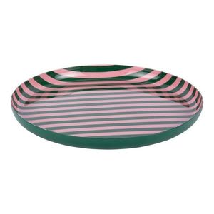 Zelený/svetloružový železný tanier ø 22 cm Animado – PT LIVING vyobraziť