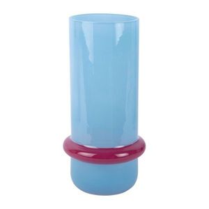 Svetlomodrá sklenená váza (výška 28 cm) Animado Anillo – PT LIVING vyobraziť