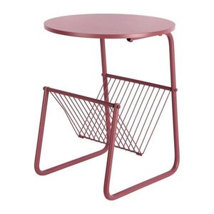 Kovový okrúhly odkladací stolík ø 40 cm Riqueza Revista – Leitmotiv vyobraziť