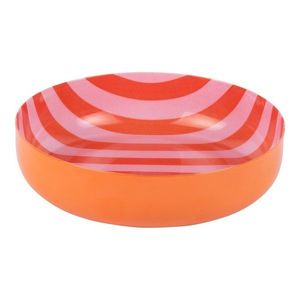 Oranžová/svetloružová železná miska Animado – PT LIVING vyobraziť