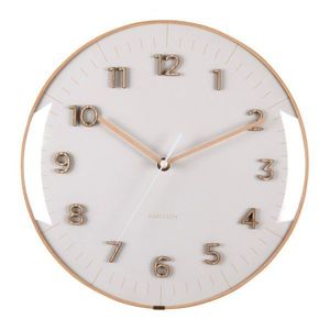 Nástenné hodiny ø 30 cm Esencia Dome – Karlsson vyobraziť