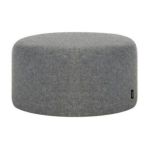 Sivý vlnený taburet Folk – noo.ma vyobraziť