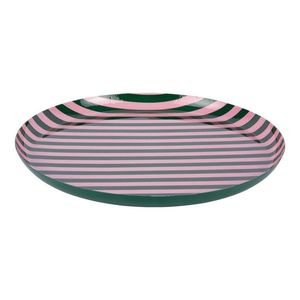Zelený/svetloružový železný tanier ø 30 cm Animado – PT LIVING vyobraziť