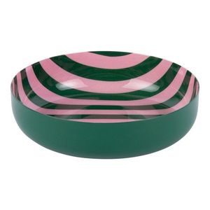 Zelená/svetloružová železná miska Animado – PT LIVING vyobraziť