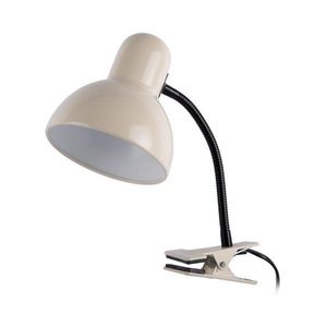 Béžová kovová stolová lampa (výška 33, 5 cm) New Retro – Leitmotiv vyobraziť