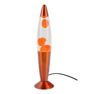 Oranžová sklenená lávová lampa (výška 35, 5 cm) Funky Rocket Lava – Leitmotiv vyobraziť