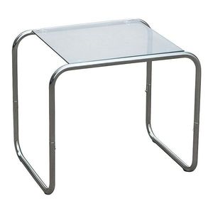 Odkladací stolík so sklenenou doskou 40x50 cm Ventana – Leitmotiv vyobraziť