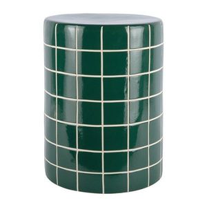 Keramický okrúhly odkladací stolík ø 33 cm Retro Tiles – Leitmotiv vyobraziť