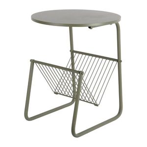 Kovový okrúhly odkladací stolík ø 40 cm Riqueza Revista – Leitmotiv vyobraziť