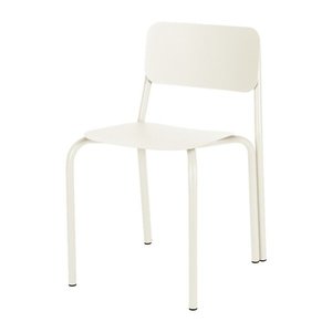 Béžová kovová záhradná stolička Kei – noo.ma vyobraziť