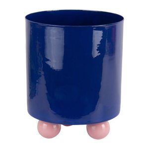 Kovový ručne vyrobený obal na kvetináč ø 20 cm Double Funky – PT LIVING vyobraziť