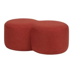 Červený taburet Umbo – noo.ma vyobraziť