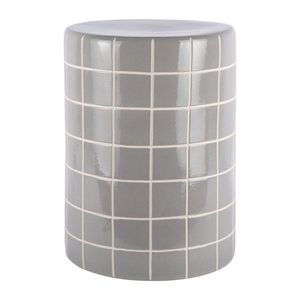 Keramický okrúhly odkladací stolík ø 33 cm Retro Tiles – Leitmotiv vyobraziť