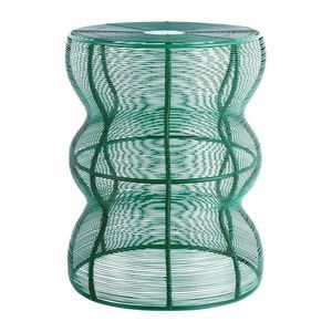 Kovový okrúhly odkladací stolík ø 30 cm Cuerda Onda – Leitmotiv vyobraziť