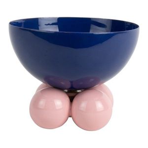 Tmavomodrá železná miska Double Funky – PT LIVING vyobraziť