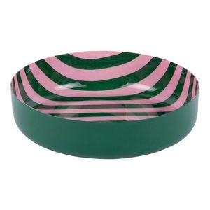 Zelená/svetloružová železná miska Animado – PT LIVING vyobraziť