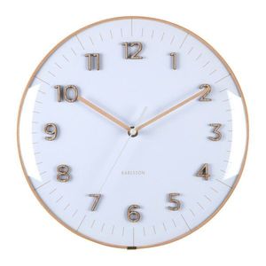 Nástenné hodiny ø 30 cm Esencia Dome – Karlsson vyobraziť