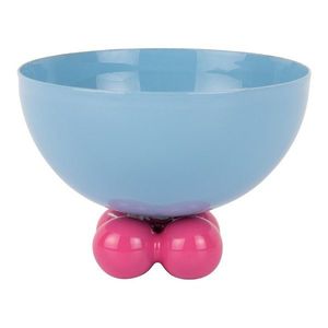 Svetlomodrá železná miska Double Funky – PT LIVING vyobraziť