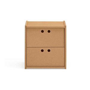 Nočný stolík v prírodnej farbe Wally – Teulat vyobraziť