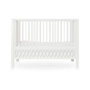 Biela postieľka s nastaviteľnou výškou/prístavná 60x120 cm Harlequin – Cam Cam Copenhagen vyobraziť