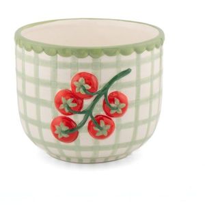 Porcelánový ručne maľovaný obal na kvetináč ø 12 cm Tomato – Sass & Belle vyobraziť