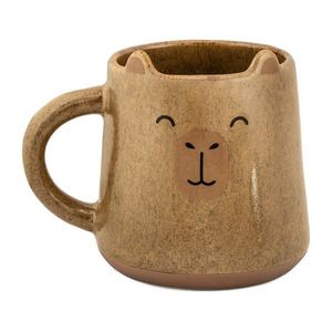 Svetlohnedý keramický hrnček 360 ml Mojave Capybara – Sass & Belle vyobraziť