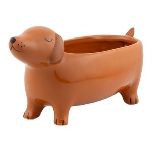 Keramický obal na kvetináč Sausage Dog – Sass & Belle vyobraziť