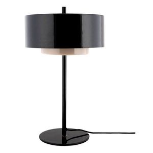 Čierna kovová stolová lampa (výška 50 cm) Grato Anillo – Leitmotiv vyobraziť