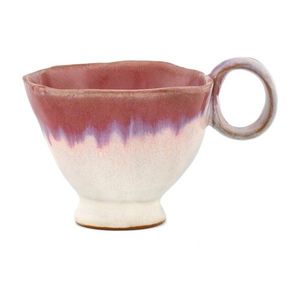 Ružová/krémovobiela keramická šálka Colette – Sass & Belle vyobraziť