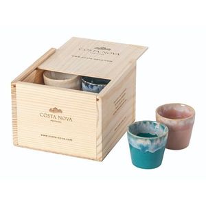 Kameninové šálky v súprave 8 ks na espresso 90 ml Grespresso – Costa Nova vyobraziť