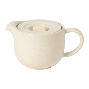Krémovobiela kameninová kanvica na čaj so sitkom 500 ml Pacifica – Casafina vyobraziť